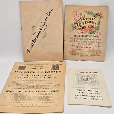 LOT 140: Vintage Postage Stamp Collectors Books and Much More