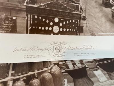 LOT 143: Large Prints and Negatives from the Centennial Photographic International Exhibition