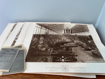 LOT 143: Large Prints and Negatives from the Centennial Photographic International Exhibition