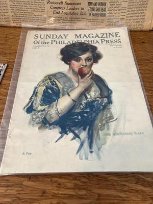 LOT 145: Antique and Vintage Philadelphia Magazines and Newspaper