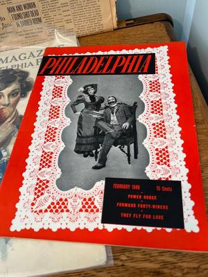 LOT 145: Antique and Vintage Philadelphia Magazines and Newspaper