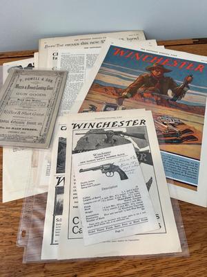 LOT 146: Vintage Gun-Related Advertisements