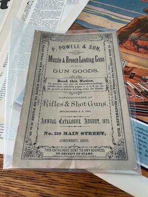LOT 146: Vintage Gun-Related Advertisements