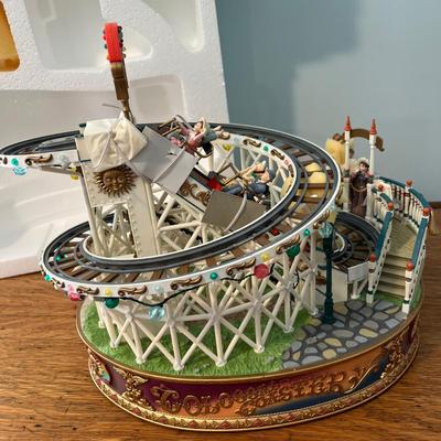 LOT 147: Enesco Small World Music Animated Colossal Coaster