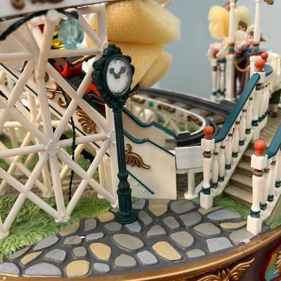 LOT 147: Enesco Small World Music Animated Colossal Coaster