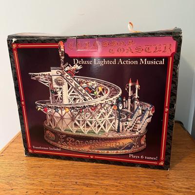 LOT 147: Enesco Small World Music Animated Colossal Coaster