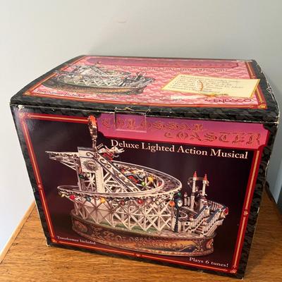 LOT 147: Enesco Small World Music Animated Colossal Coaster