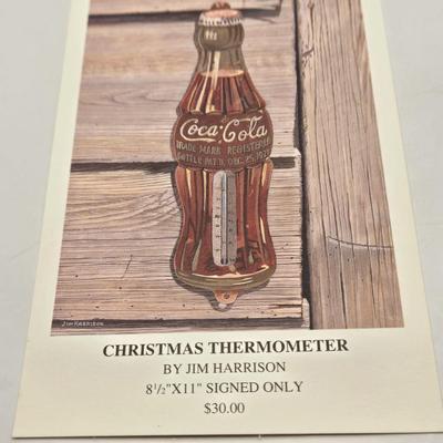 LOT 164: Have a Coke and a Smile: Multiple Vintage Coca-Cola Collectors Items Including Bottles, Glass Paperweight, Metal tray, and Much...