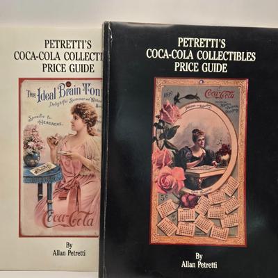 LOT 164: Have a Coke and a Smile: Multiple Vintage Coca-Cola Collectors Items Including Bottles, Glass Paperweight, Metal tray, and Much...