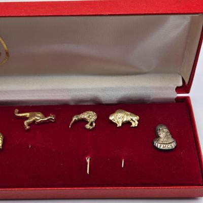 LOT 166: Multiple Pins and Lapel Pins