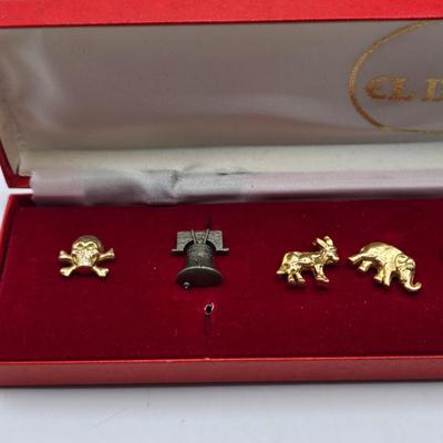 LOT 166: Multiple Pins and Lapel Pins