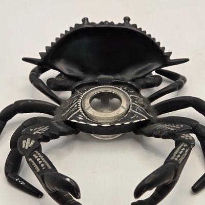 LOT 168: Vintage Crab Shaped Inkwell