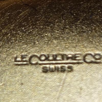 LOT 169: Vintage Lecoultre Travel Alarm Clock
