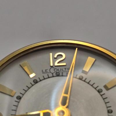 LOT 169: Vintage Lecoultre Travel Alarm Clock