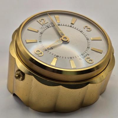 LOT 169: Vintage Lecoultre Travel Alarm Clock