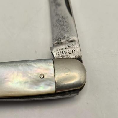 LOT 171: Five Vintage Lighters, 2 Swiss Army Knives, Mother of Pearl Pocket Knife, and Promotional Cork Screw/Knife