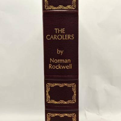 LOT 173: 1972 Franklin Mint "The Carolers" by Norman Rockwell Sterling Silver Christmas Plate w/ COA (216.7 Grams)