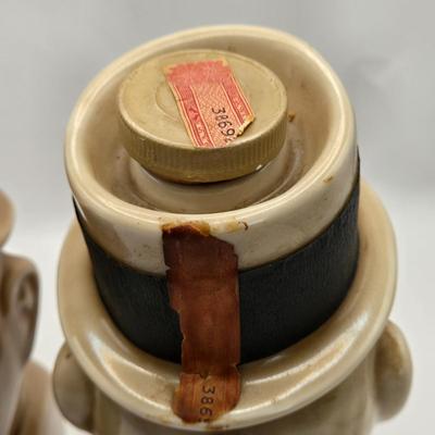 LOT 174: Two Vintage W.C. Fields Kentucky Straight Bourbon Whiskey Decanters, W.C. Fields Mug, and Chalkware Figurine
