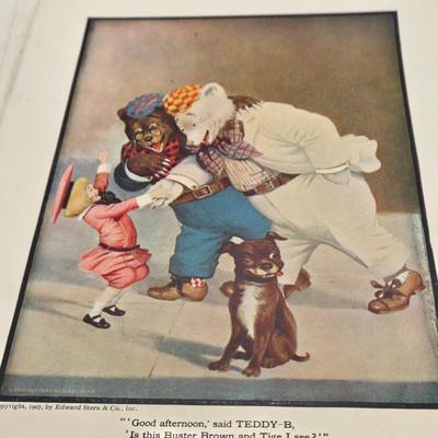 LOT 178: Vintage Treasury of Stories, Jingles, and Rhymes Book By Maud Humphrey and Multiple Pages of "The Roosevelt Bears" Books