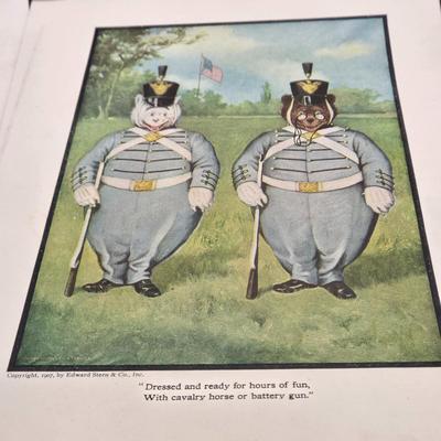 LOT 178: Vintage Treasury of Stories, Jingles, and Rhymes Book By Maud Humphrey and Multiple Pages of "The Roosevelt Bears" Books