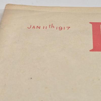 LOT 180: January 9, 1913, March 20, 1913, August 21, 1913, September 9, 1915, & January 11, 1917 Leslie's Magazines