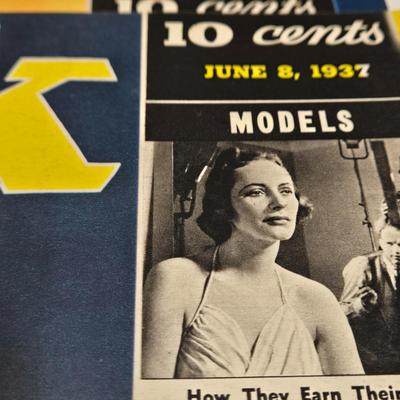 LOT 181: Thirteen Vintage "Look" Magazines with Various Dates
