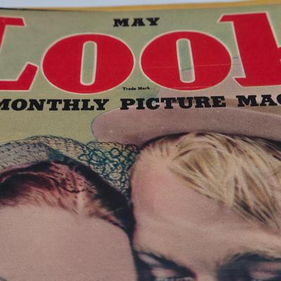 LOT 181: Thirteen Vintage "Look" Magazines with Various Dates