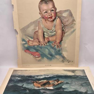 LOT 184: Multiple Vintage Prints from Various Artists