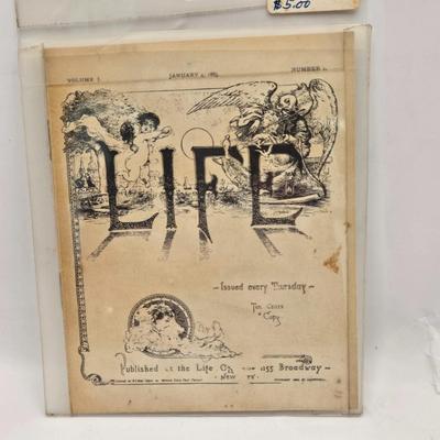 LOT 185: Vintage Miniature Life Magazines