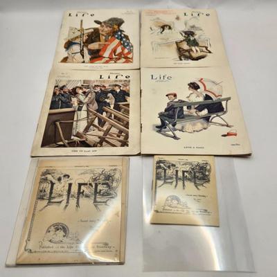 LOT 185: Vintage Miniature Life Magazines