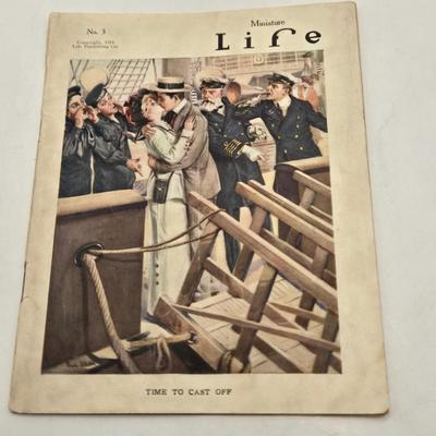 LOT 185: Vintage Miniature Life Magazines