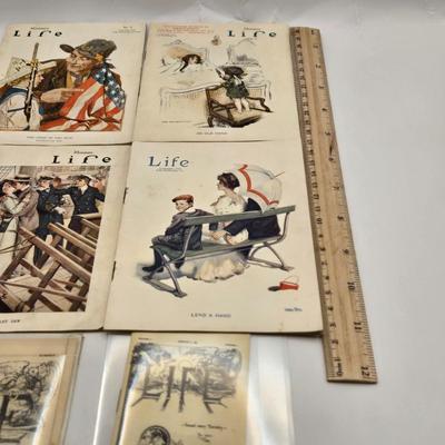 LOT 185: Vintage Miniature Life Magazines