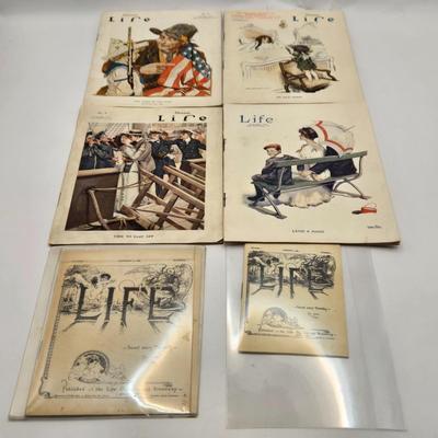 LOT 185: Vintage Miniature Life Magazines