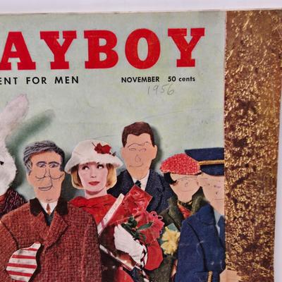 LOT 186: Vintage Playboy Magazines from 1956