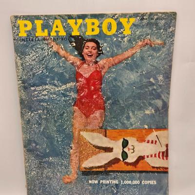 LOT 186: Vintage Playboy Magazines from 1956