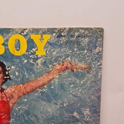 LOT 186: Vintage Playboy Magazines from 1956