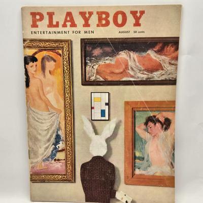 LOT 186: Vintage Playboy Magazines from 1956