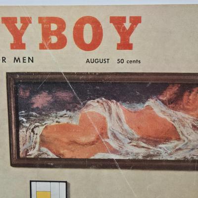 LOT 186: Vintage Playboy Magazines from 1956