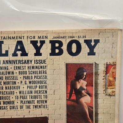 LOT 188: Vintage Playboy Magazines from 1963 and 1964