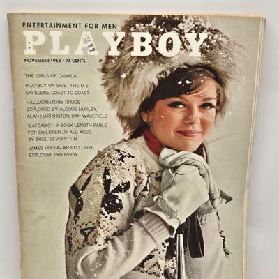 LOT 188: Vintage Playboy Magazines from 1963 and 1964
