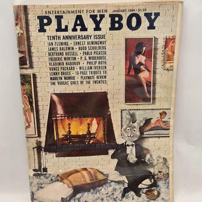 LOT 188: Vintage Playboy Magazines from 1963 and 1964