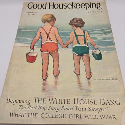LOT 190: Vintage Good Housekeeping Magazines From Late 1920s to Early 1930s