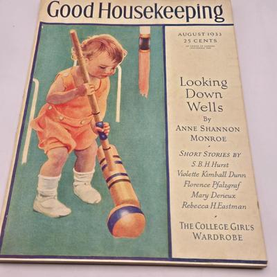 LOT 190: Vintage Good Housekeeping Magazines From Late 1920s to Early 1930s
