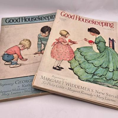 LOT 190: Vintage Good Housekeeping Magazines From Late 1920s to Early 1930s