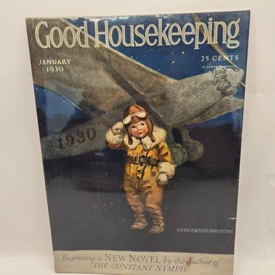 LOT 190: Vintage Good Housekeeping Magazines From Late 1920s to Early 1930s
