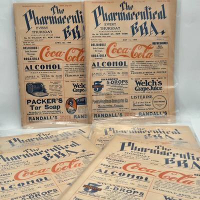 LOT 191: Antique Coca-Cola "The Pharmaceutical Era" Magazine / 1905