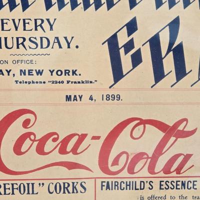LOT 192: Antique 1899 & 1905 Coca-Cola " The Pharmaceutical Era" Magazines