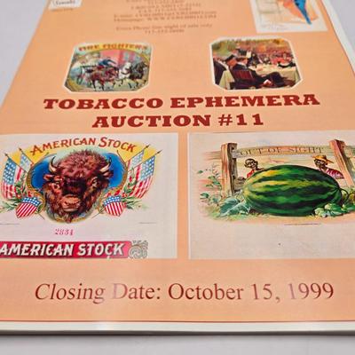 LOT 193: Vintage Cigarette Advertisements, Lucky Strike Bridge , Camel Brand Lighters, and More