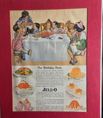LOT 195: Multiple Antique Jell-O Advertisements