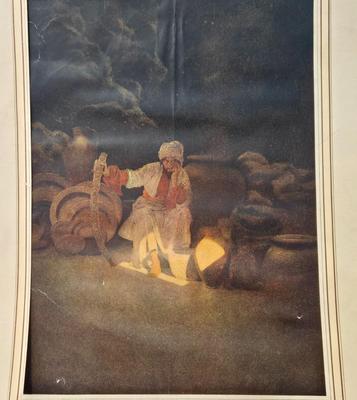 LOT 196: Vintage Reproductions of Daughters of a Wertheimer by John Singer Sargent, The Rower by Winslow Homer, A Wounded Enemy by Howard...